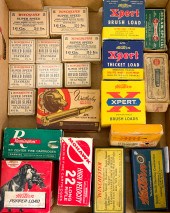 GROUP OF EMPTY AMMO BOXES All