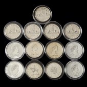 GROUP OF ENCAPSULATED CANADIAN