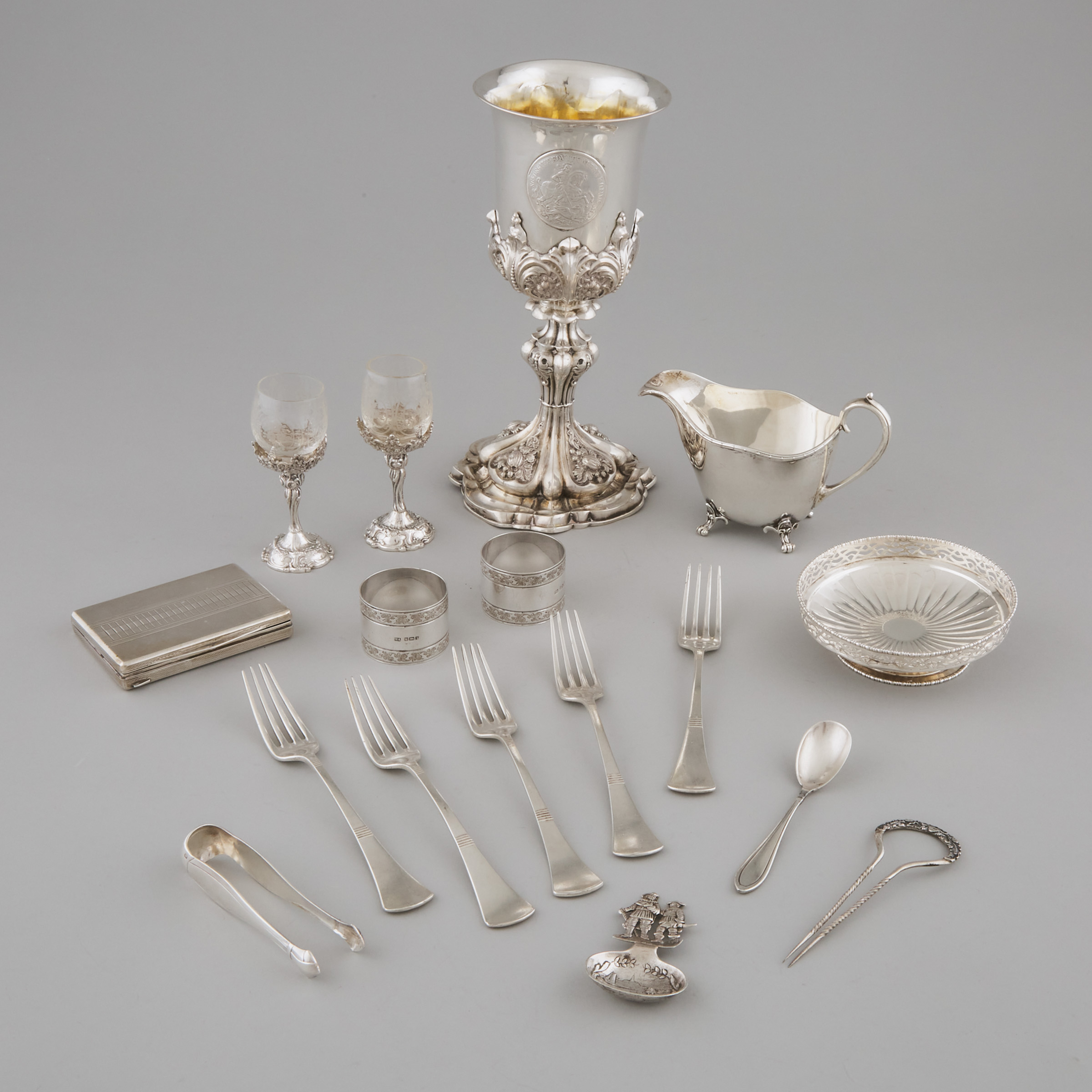 Group of English and Continental
