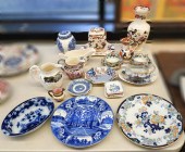 GROUP OF ENGLISH CERAMIC AND I