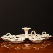 GROUP OF ENGLISH CREAMWAREUnma