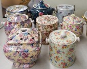 GROUP OF ENGLISH FLORAL DECORA