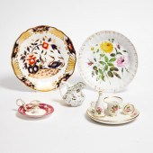 Group of English Porcelain, mi