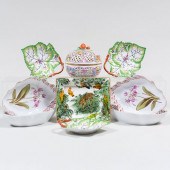 GROUP OF ENGLISH PORCELAIN TAB