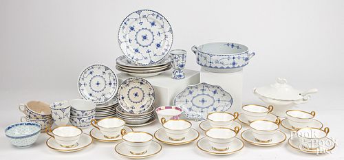 GROUP OF ENGLISH PORCELAIN