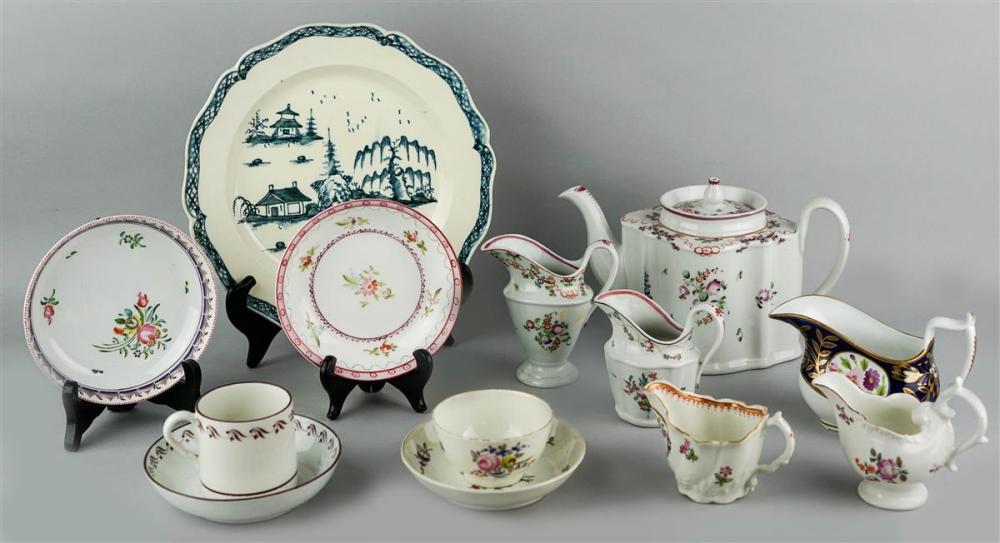 GROUP OF ENGLISH PORCELAIN