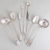 GROUP OF ENGLISH SILVER AND SI