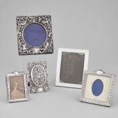 Group of English Silver Pictur