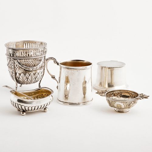 GROUP OF ENGLISH SILVER