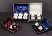 GROUP OF ENGLISH VICTORIAN SIL