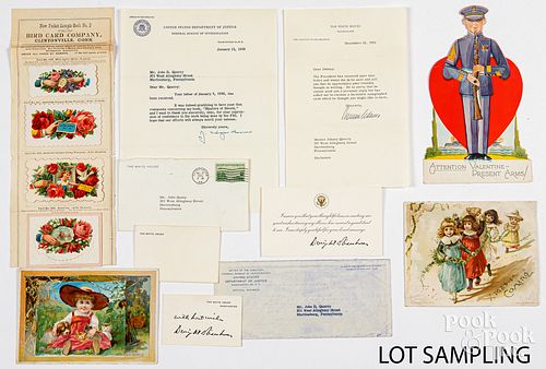 GROUP OF EPHEMERAGroup of ephemera,