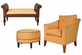 GROUP OF ETHAN ALLEN UPHOLSTER