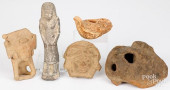 GROUP OF ETHNOGRAPHIC POTTERY