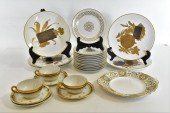 GROUP OF EUROPEAN PORCELAIN TA