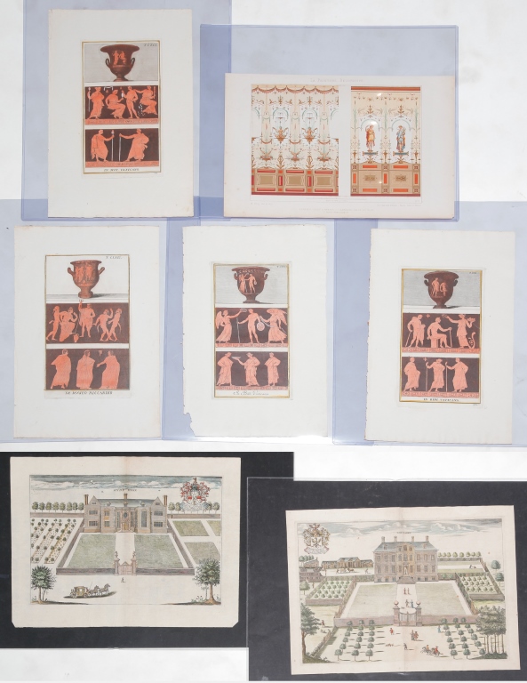 GROUP OF EUROPEAN PRINTS.