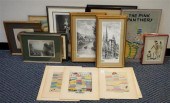 GROUP OF FIFTEEN ASSORTED WORK