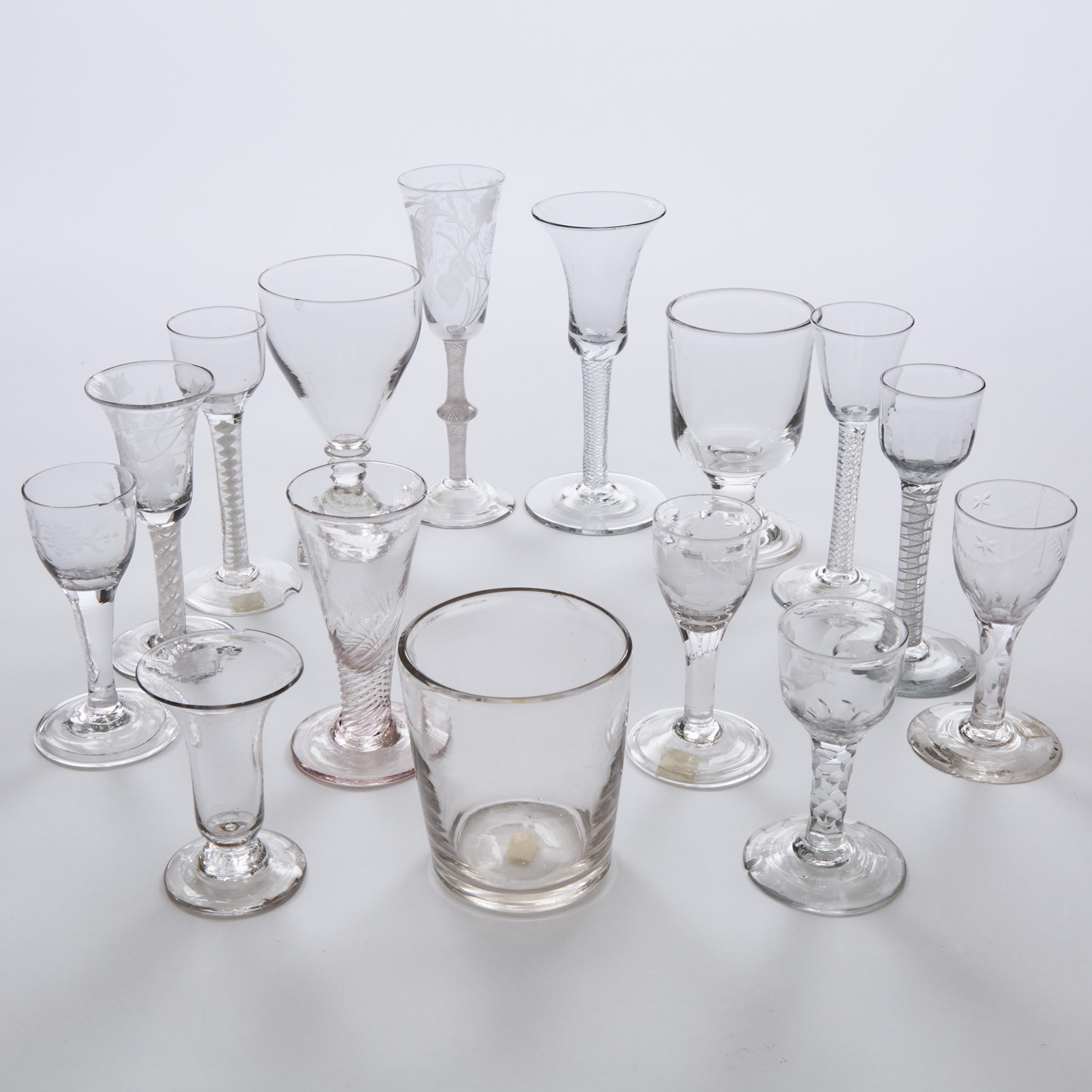 Group of Fifteen Various English