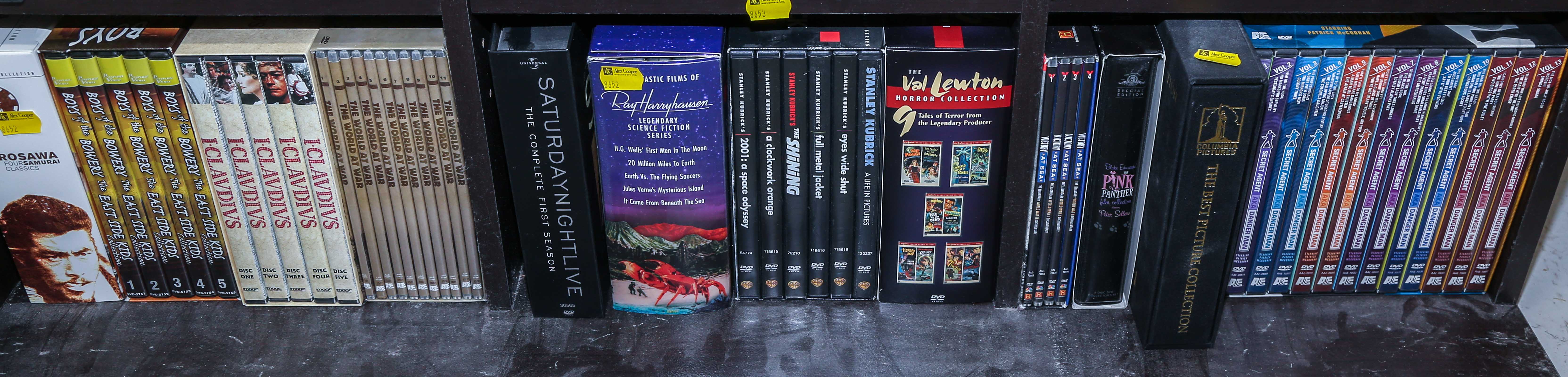 GROUP OF FILM & TELEVISION DVD