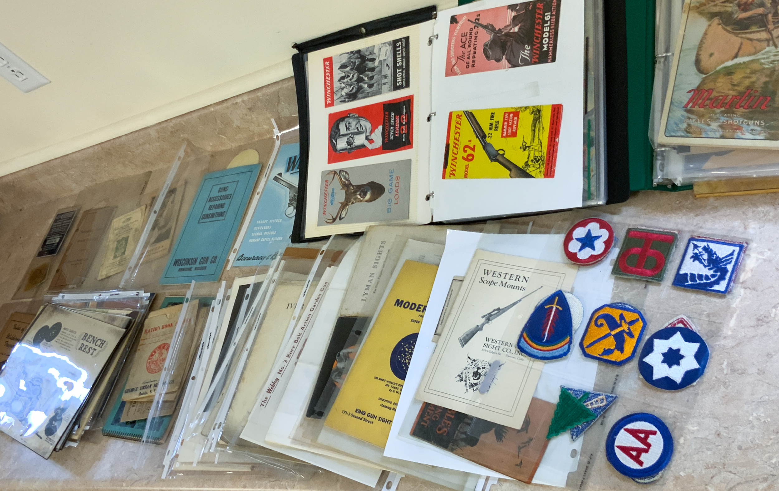 GROUP OF FIREARMS CATALOGS,