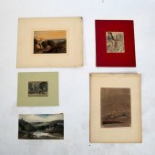 GROUP OF FIVE 19TH C. BRITISH