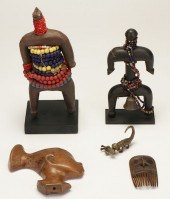 GROUP OF FIVE AFRICAN ITEMSGro