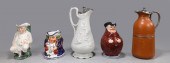 Group of five antique decorati