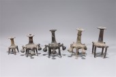 Group of five antique Indian b
