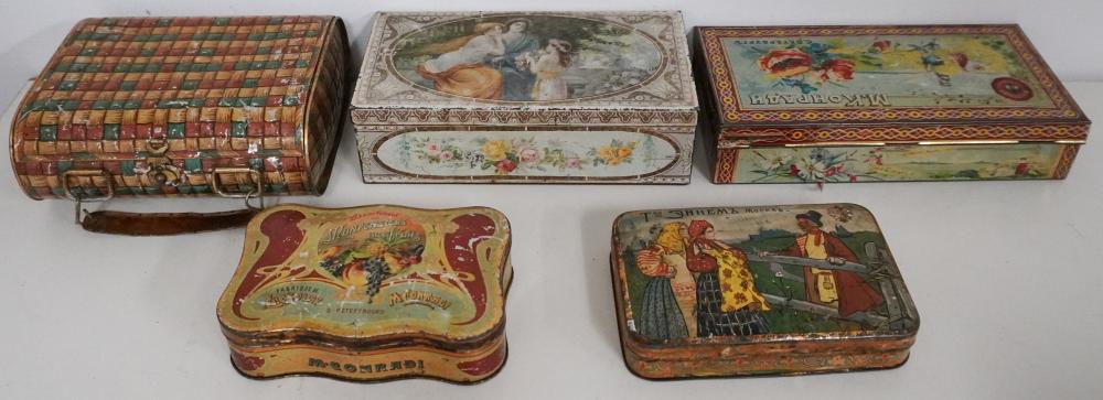 GROUP OF FIVE ASSORTED RUSSIAN