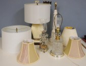 GROUP OF FIVE ASSORTED TABLE L