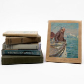 GROUP OF FIVE BOOKS ABOUT SIR