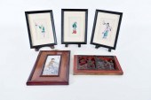 GROUP OF FIVE CHINESE DECORATI