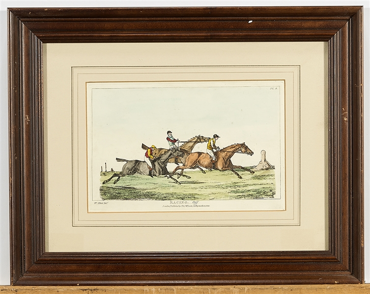 Group of five English colored