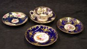 Group of Five English Porcelai