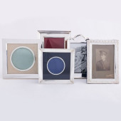 GROUP OF FIVE ENGLISH SILVER F