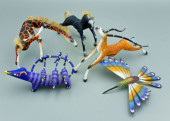 GROUP OF FIVE EXCELLENT ALEBRI