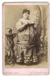 GROUP OF FIVE "FAT WOMAN" SIDE