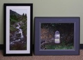 GROUP OF FIVE FRAMED LANDSCAPE