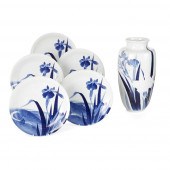 GROUP OF FIVE HIRADO WARES
MEI