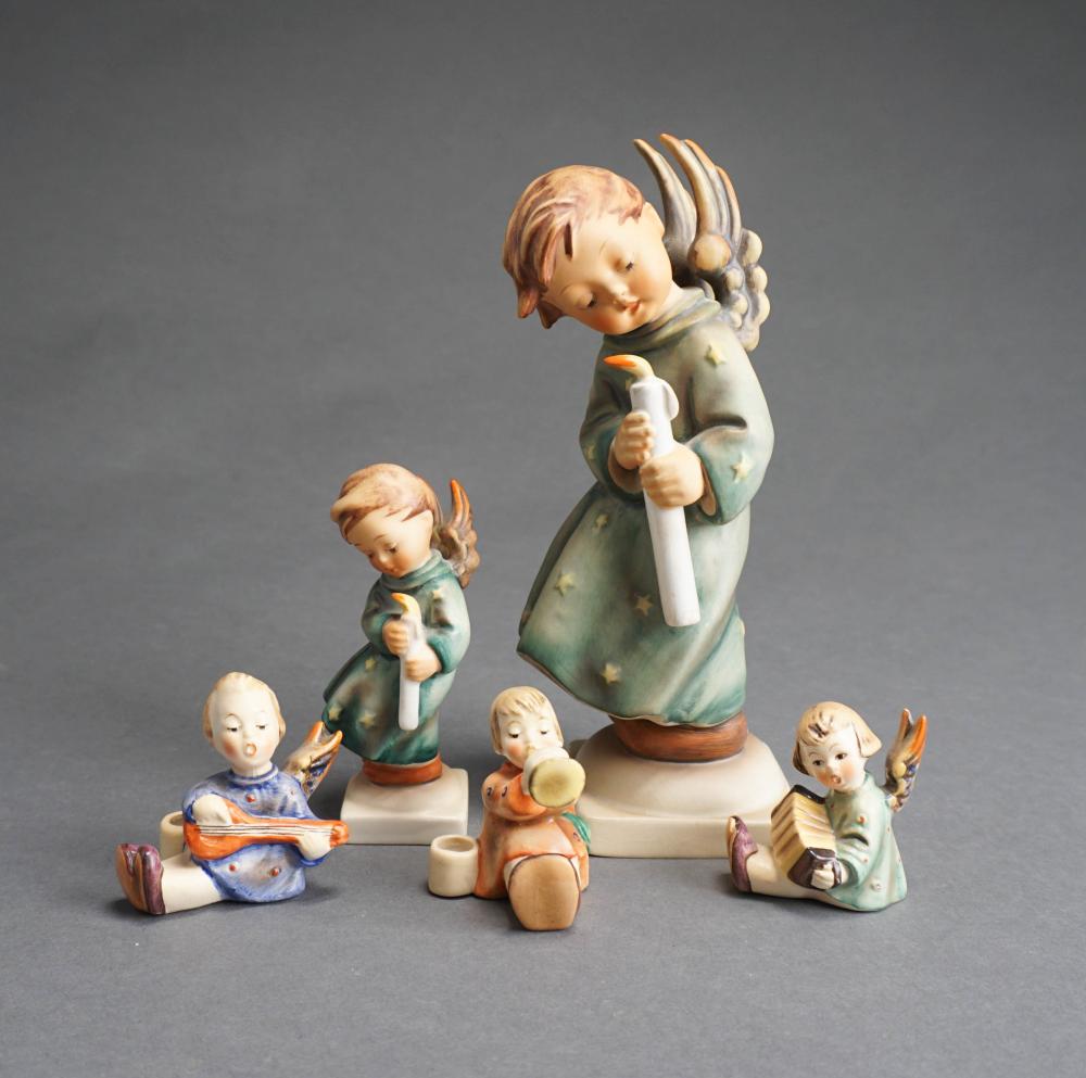 GROUP OF FIVE HUMMEL FIGURINESGroup