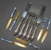 GROUP OF FIVE LOW PURITY SILVE