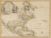 GROUP OF FIVE MAPS I' Amerique