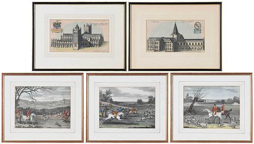 GROUP OF FIVE MISCELLANEOUS BRITISH