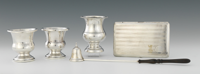 Group of Five Pieces of Sterling