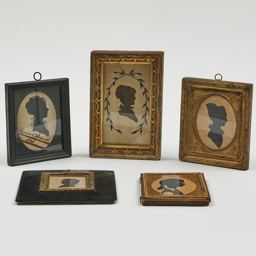 GROUP OF FIVE PORTRAIT