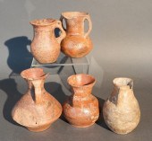 GROUP OF FIVE PRE-COLUMBIAN TY
