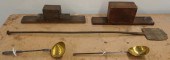 GROUP OF FIVE PRIMITIVE TOOLS,