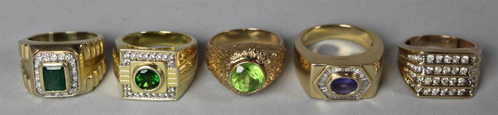 GROUP OF FIVE RINGS including