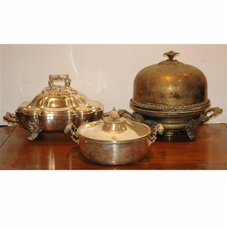 Group of Five Silver Plated