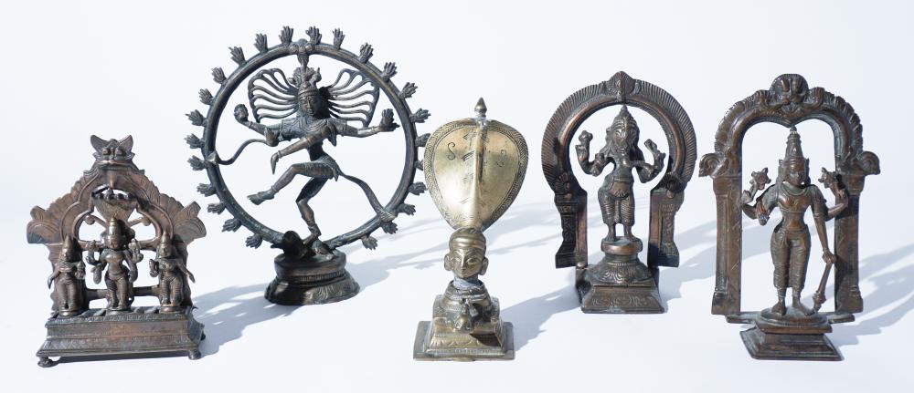 GROUP OF FIVE SOUTH INDIAN OR
