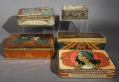 GROUP OF FIVE SPANISH BISCUIT